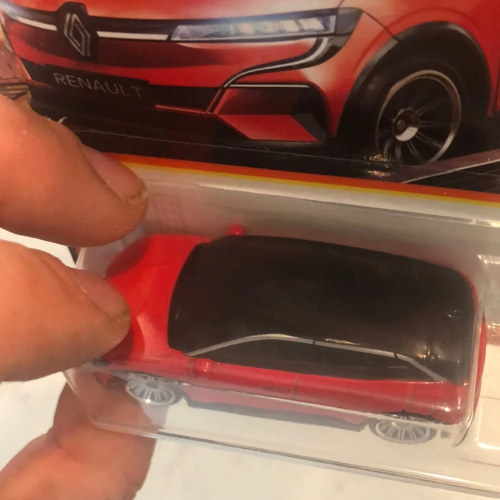 Matchbox Red Renault Megane Toy Car